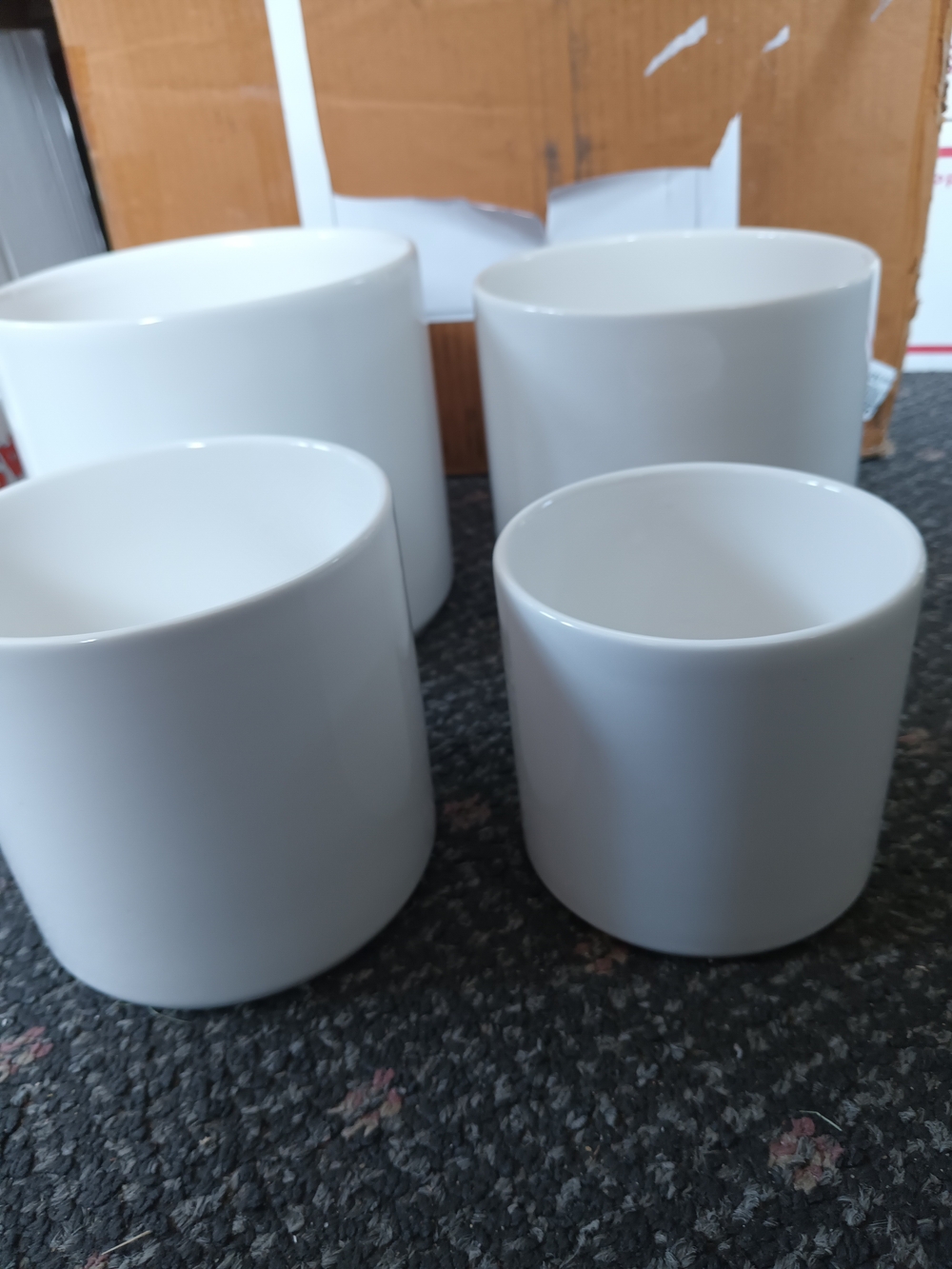 Set Of 4 M. Kamenstein Ceramic Canister